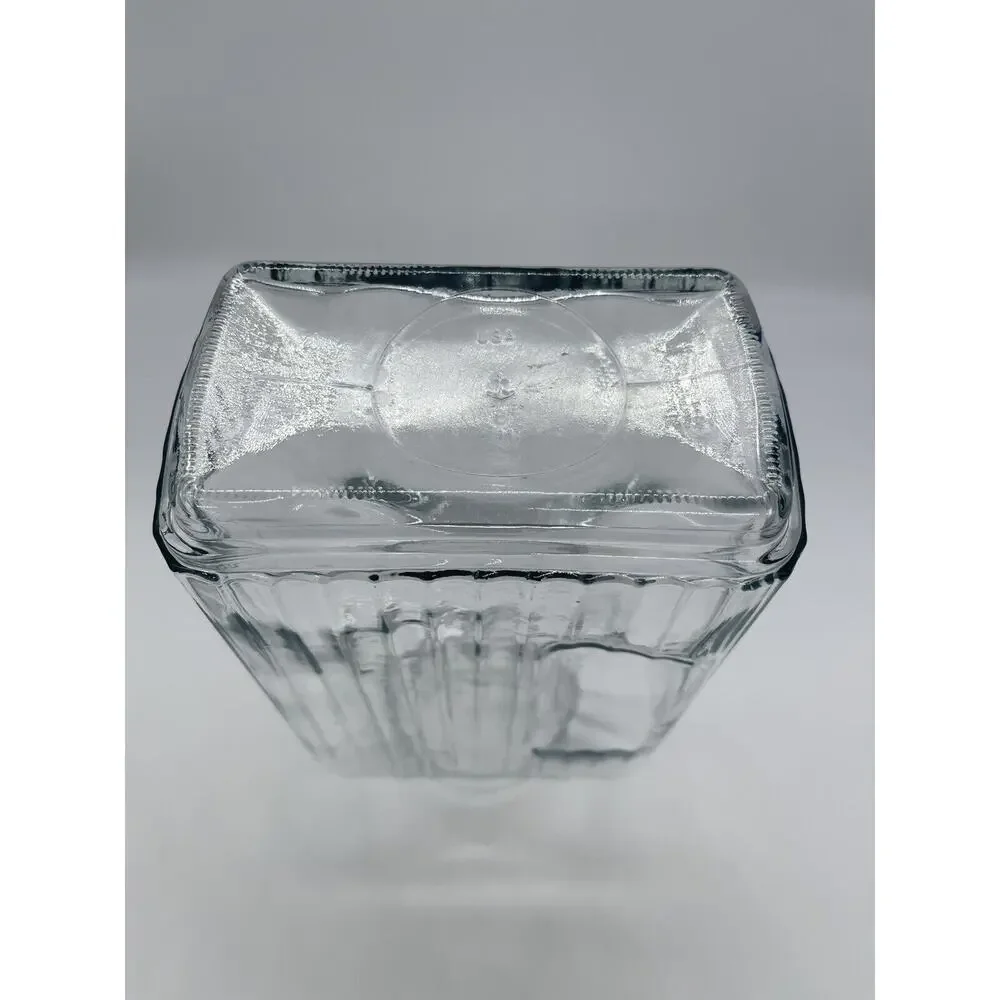 Anchor Hocking 64 Ounce Bistro Clear Glass Pitcher No Stopper